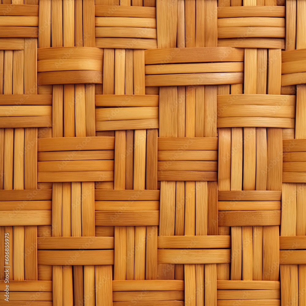 flat background woven bamboo clean background for taking photo Generative AI flat background woven bamboo clean background for taking photo Generative AI