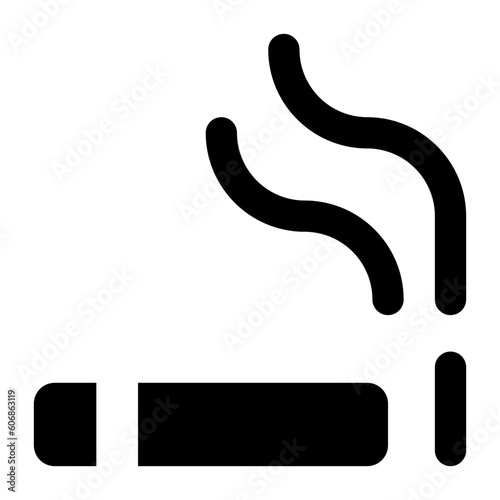 Cigarette Smoke Icon