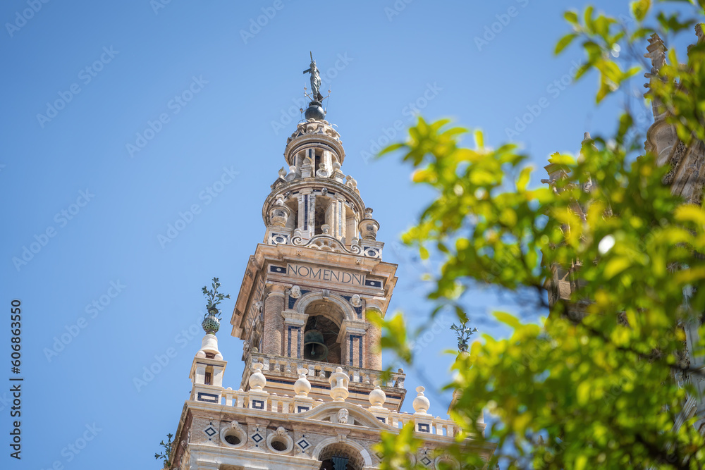 La Giralda - Seville Cathedral Tower - Seville, Andalusia, Spain