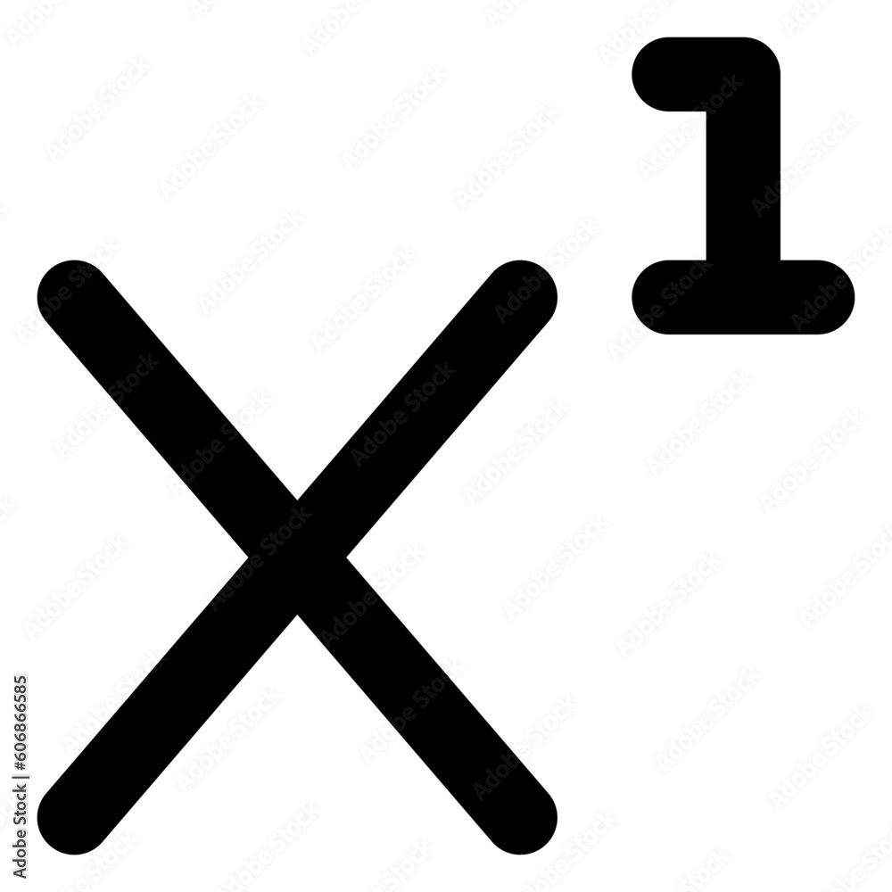 Obraz premium Superscript Icon