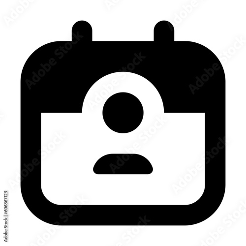 Calendar User Icon