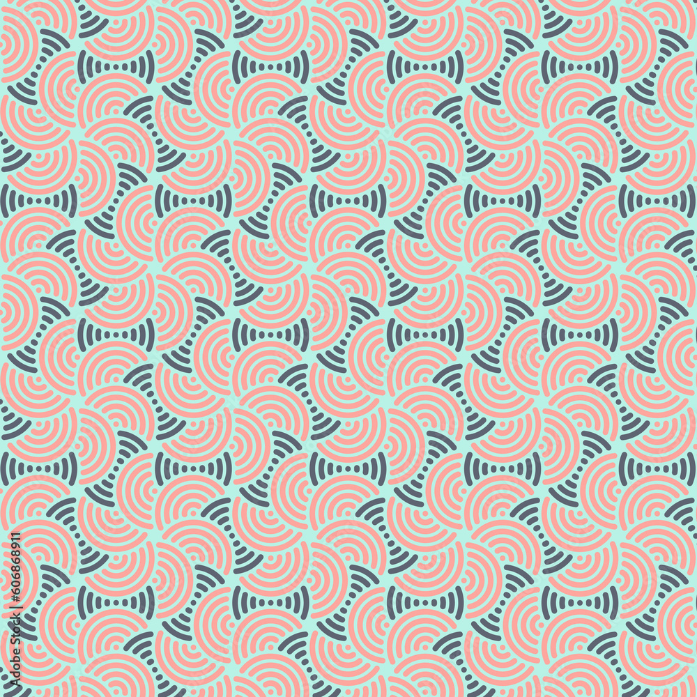 Fototapeta premium Design for book, notebook and calendar covers. high quality textile design. various geometric shapes for fabricated products