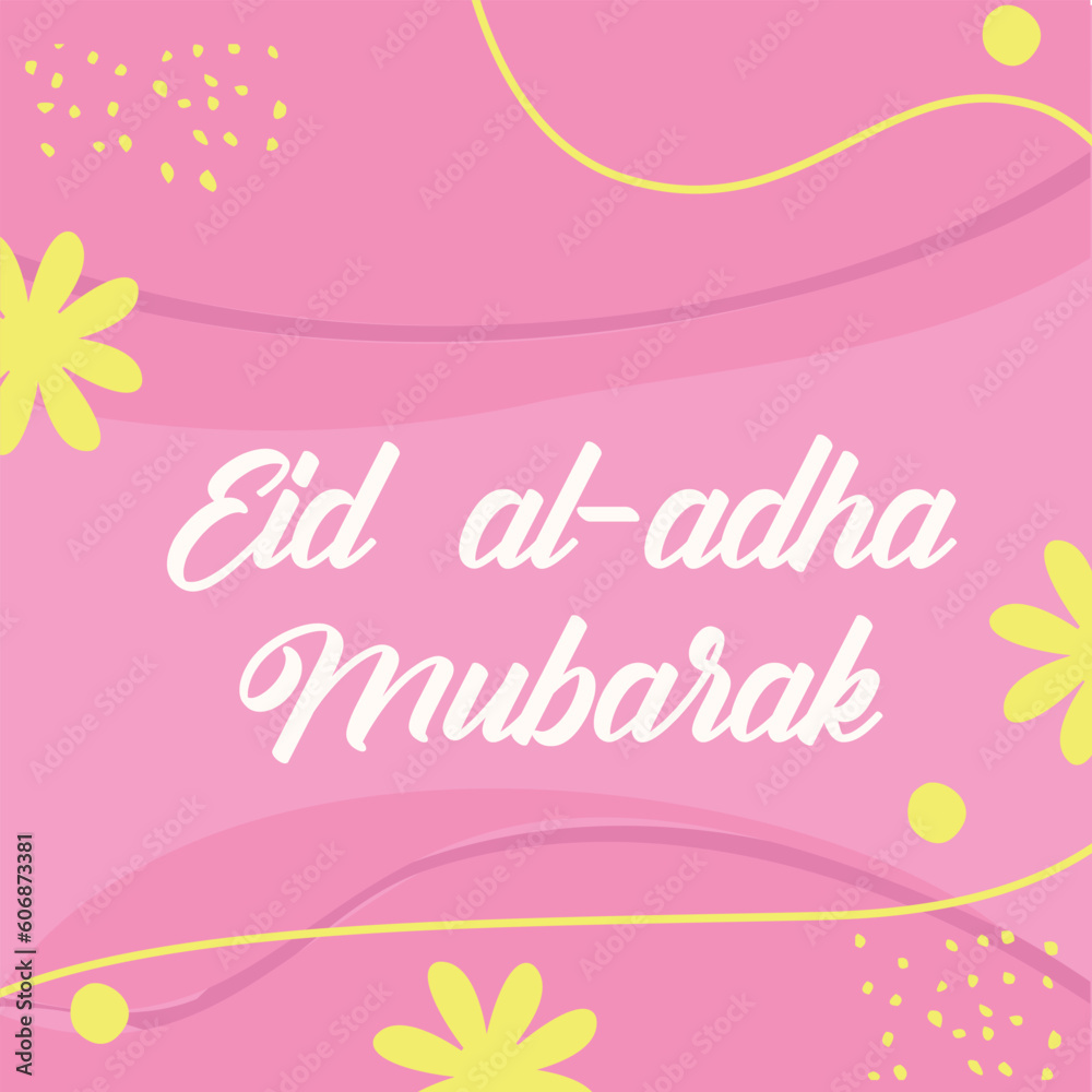 Set Social media post template of Eid al adha event. Set Social media post template of Eid al adha event.