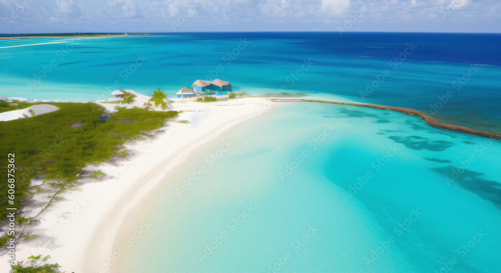 Bahamas Beach Landscape 