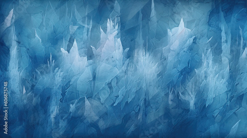 Graphical background of Ice, snow, winter