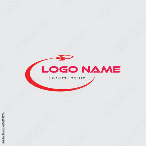 Digital marketing logo. Usable for Business and Technology Logos. vector print design