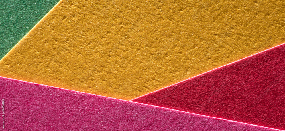 Fototapeta premium colorful paper for banner background