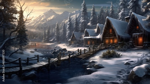 Winter Environment Game Artwork