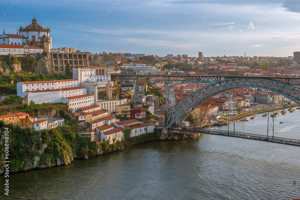 D. Luís I bridge and Serra do Pilar, Porto, Portugal