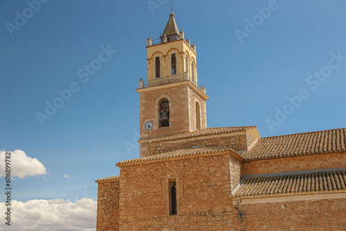 Castilla la Mancha, el pueblo Barrax en la provincia de Albacete.