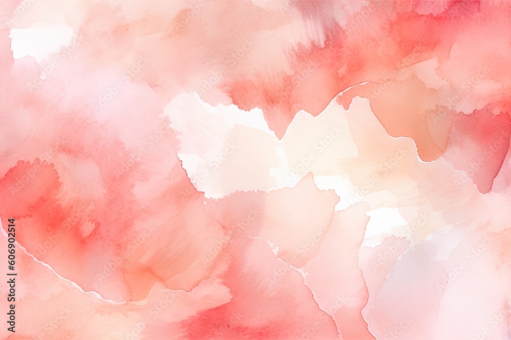 red and orange watercolor background