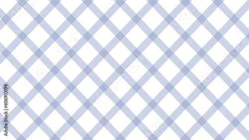 Diagonal dark blue plaid in the white background