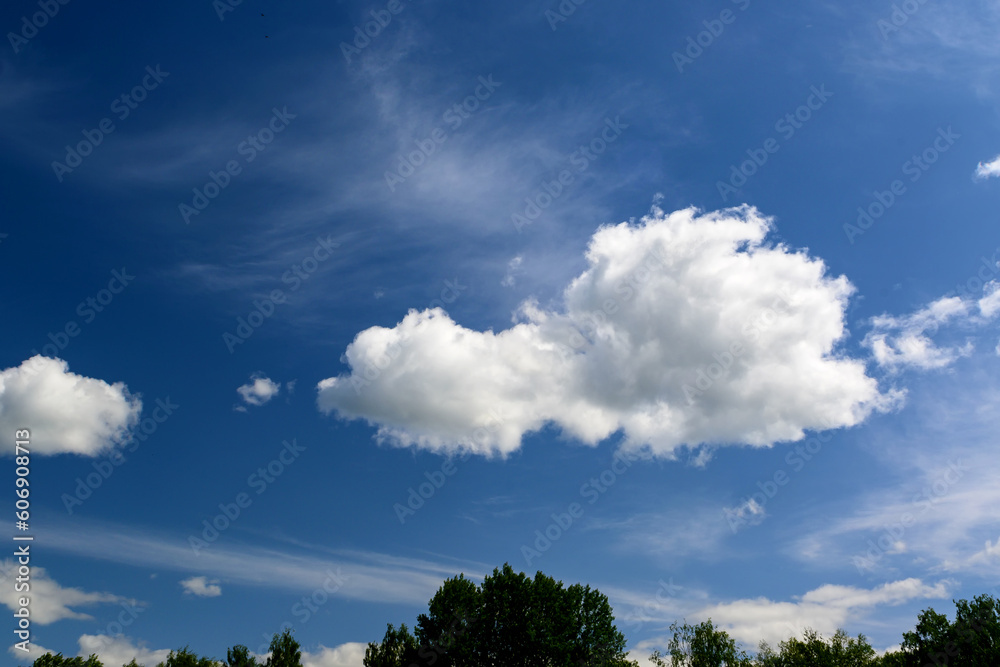 sky and clouds on a spring day 11