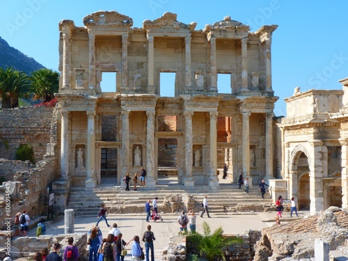 Canvastavla roman forum ruins
