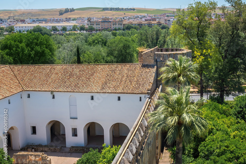 Tower of the Inquisition  (Torre de la Inquisicion) at Alcazar de los Reyes Cristianos - Cordoba, Andalusia, Spain photo