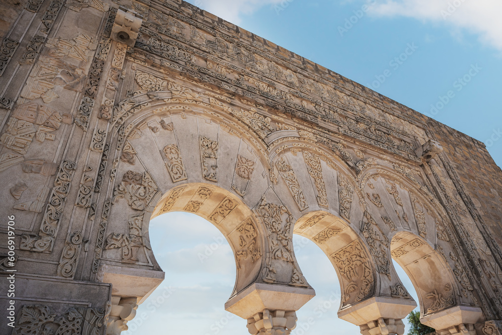 Ταπετσαρία House of Jafar (Casa de Yafar) at Medina Azahara (Madinat al-Zahra) - Cordoba, A