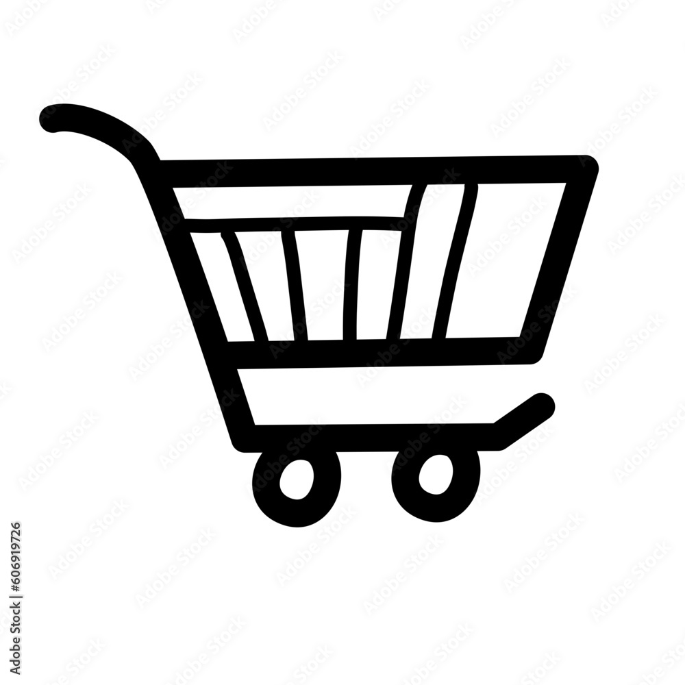 Shopping cart line icon Shopping cart line icon