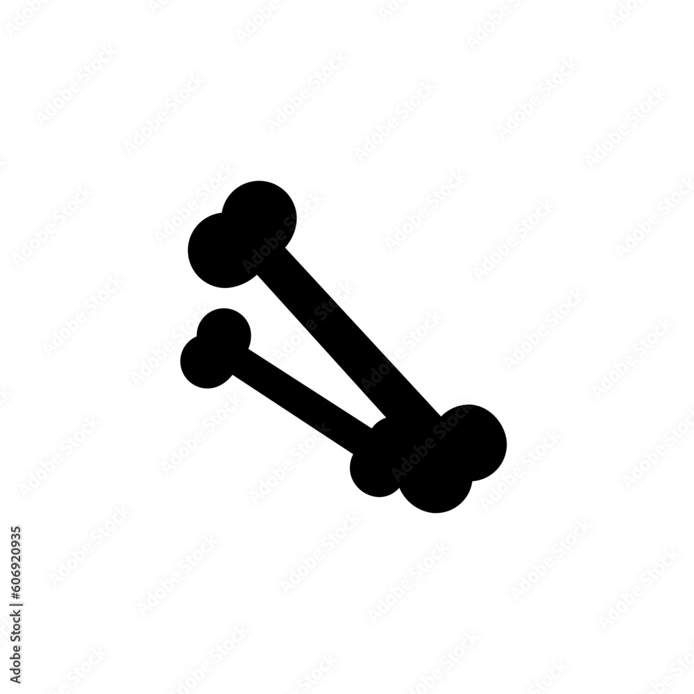 Animal Bone Dog Solid Icon Animal Bone Dog Solid Icon