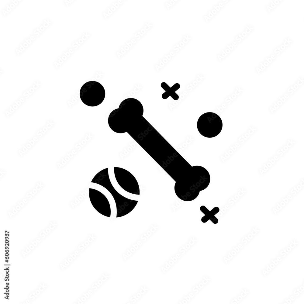 Animal Bone Dog Solid Icon Animal Bone Dog Solid Icon