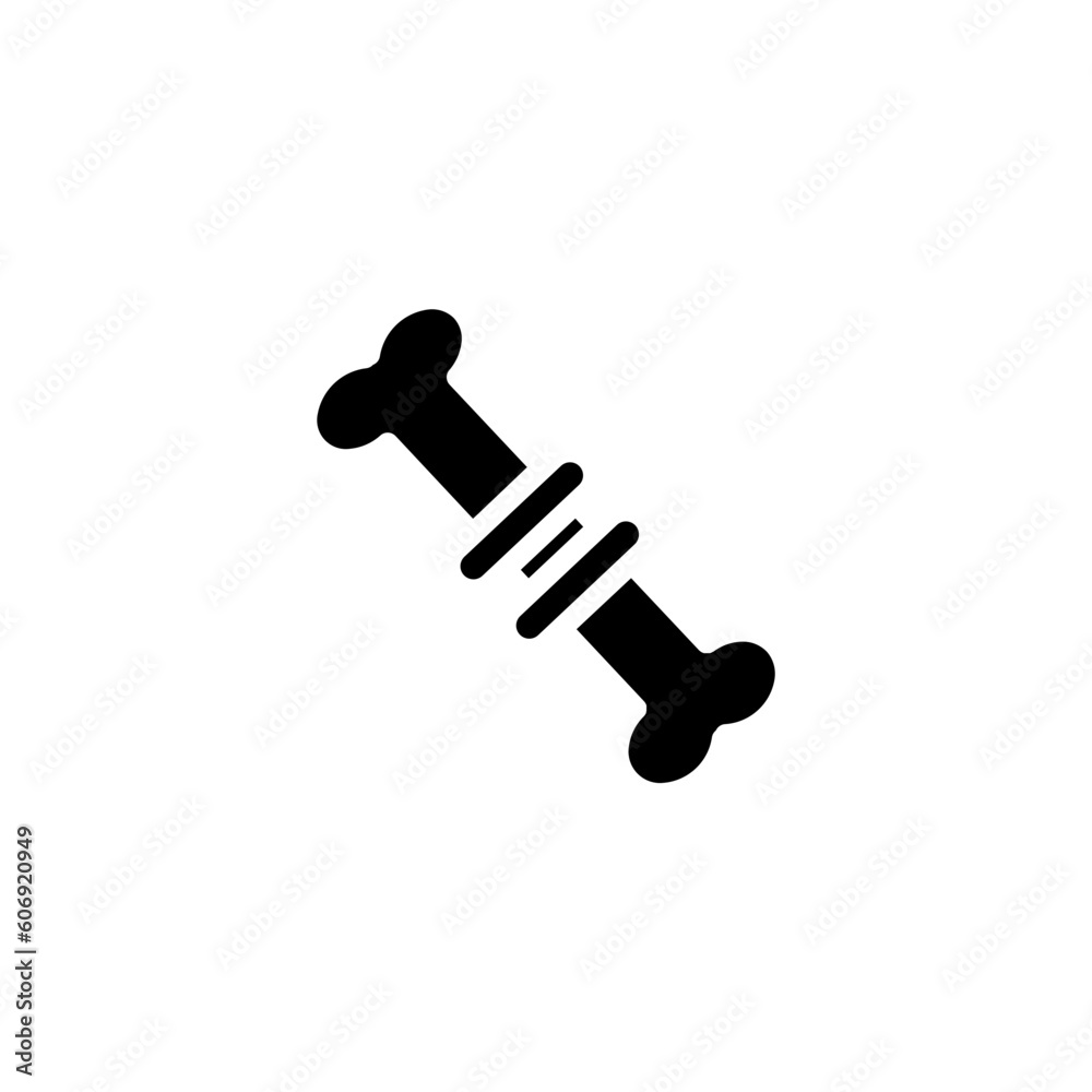 Animal Bone Dog Solid Icon Animal Bone Dog Solid Icon