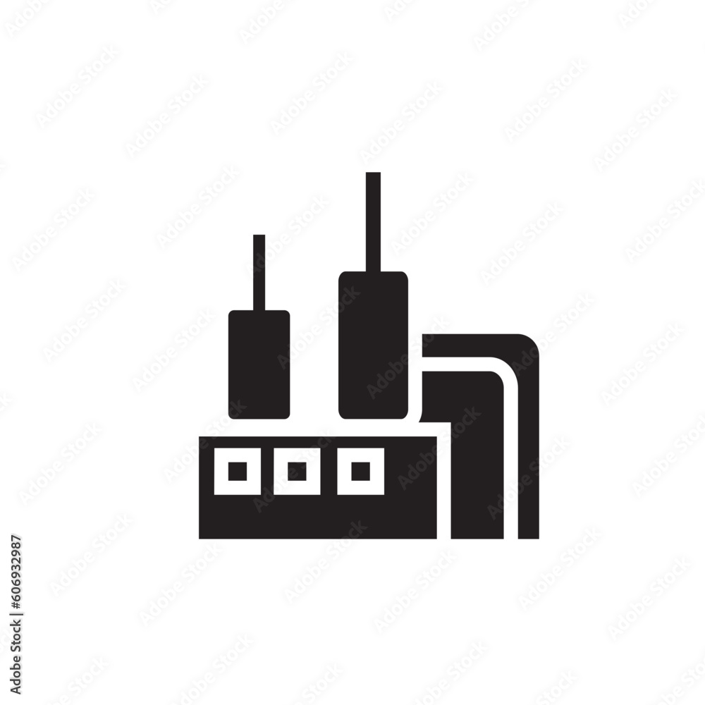 Power Factory Industry Icon Power Factory Industry Icon