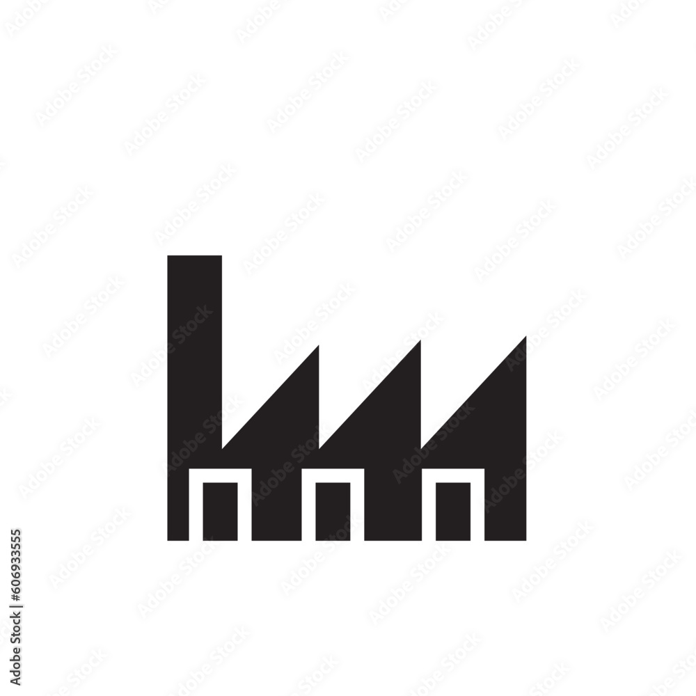 Factory Industry Manufacture Icon Factory Industry Manufacture Icon