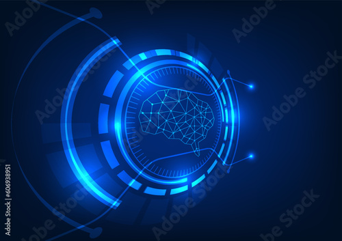 Brain technology background It is an intelligent computer technology that acts to process and command just like the human brain is a modern innovation. working with electronic systems