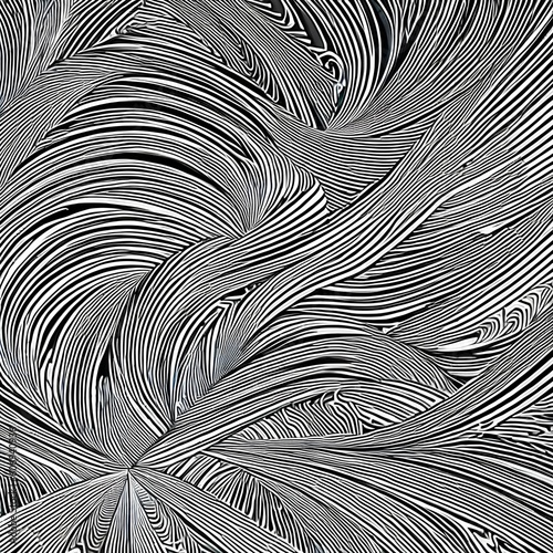 1544 Abstract Line Art: A creative and expressive background featuring abstract line art with intricate lines, shapes, and patterns, evoking a sense of creativity and imagination3, Generative AI