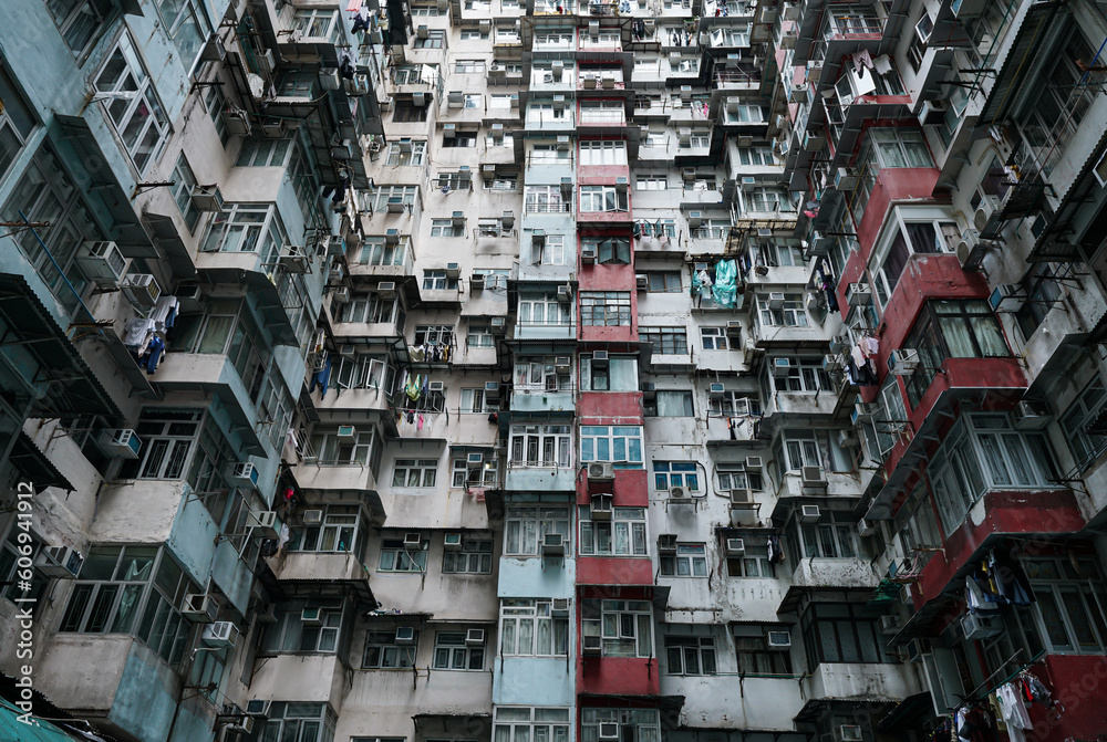 Ταπετσαρία Yick Fat Building, Quarry Bay, Hong Kong