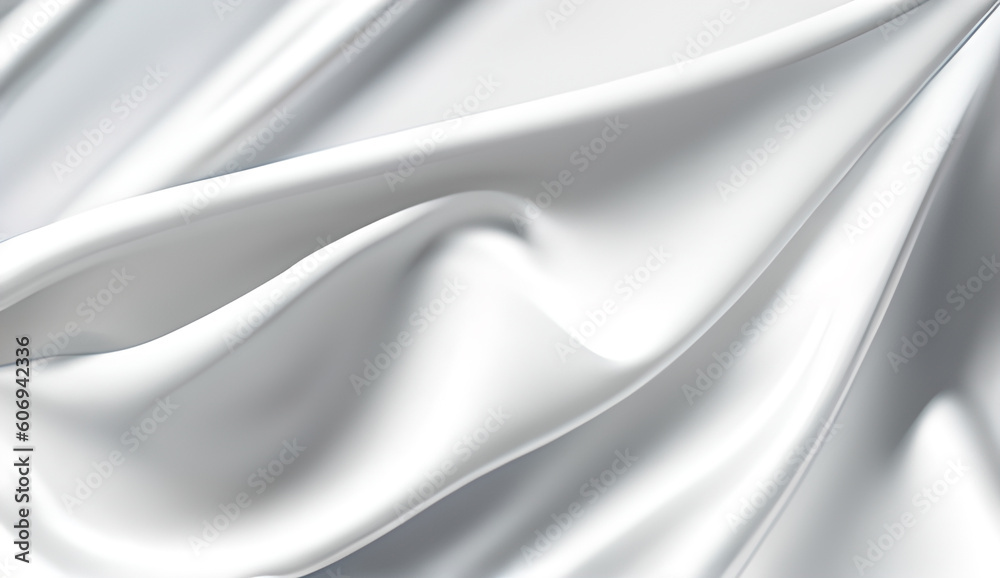 Fototapeta premium White background Abstract luxurious white and grey abstract backdrop ai generated