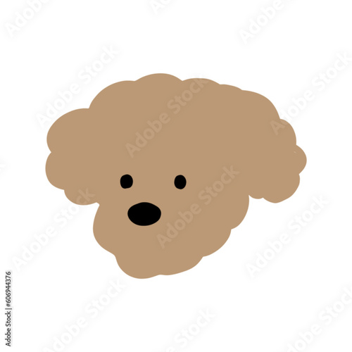 cute dog illustration 