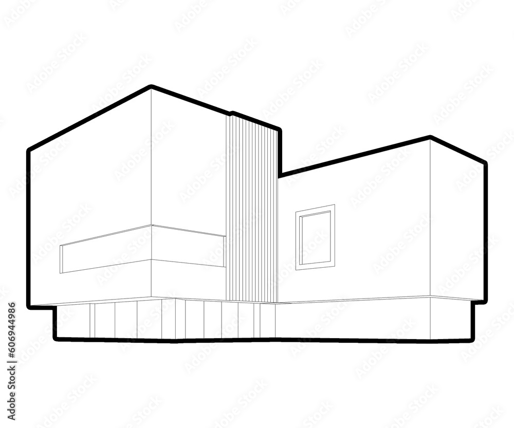 house, architectural sketch, 3d illustration
line drawing of modern house with minimalist architecture. house, architectural sketch, 3d illustration
line drawing of modern house with minimalist architecture.