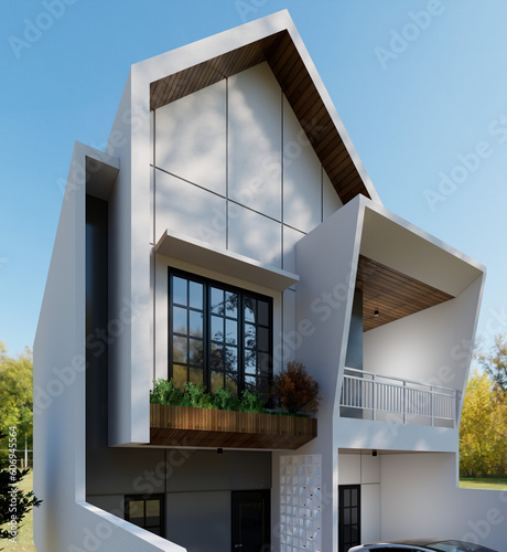 modern office building