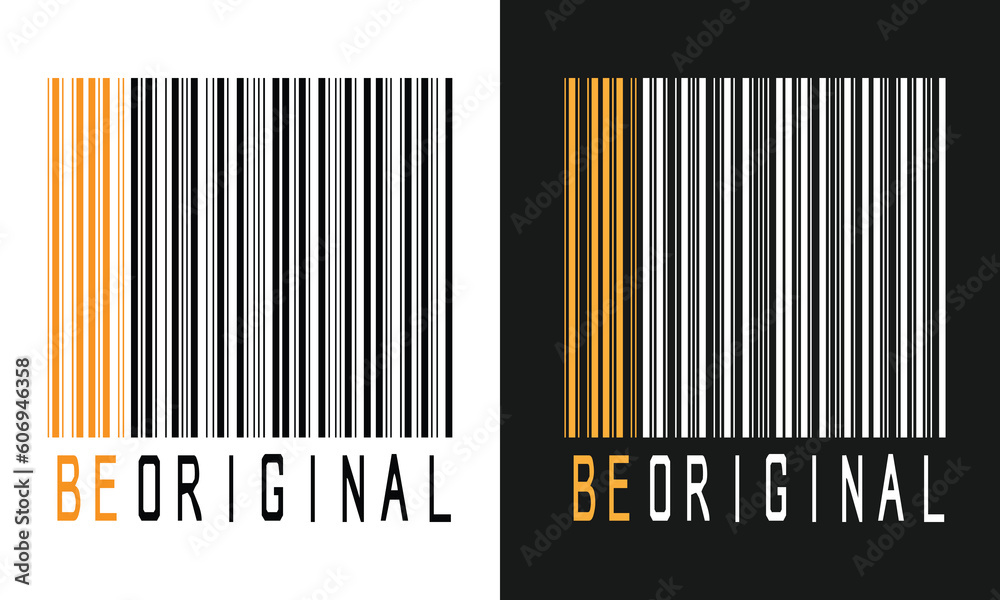Be original typography t-shirt design Be original typography t-shirt design