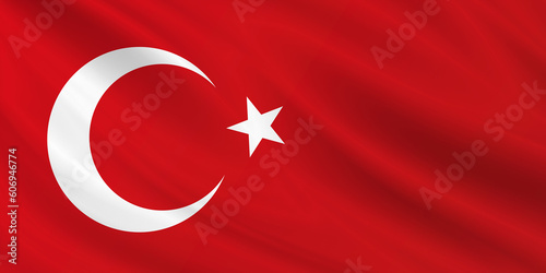Türkiye, Turkish flag, Turkish republic flag