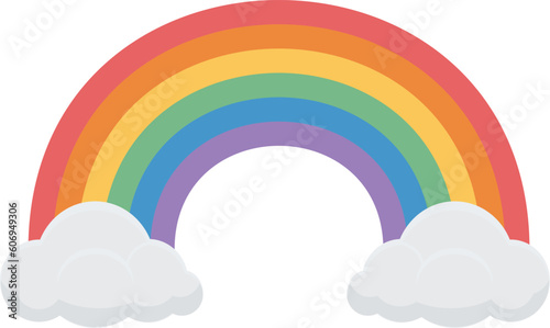 LGBT rainbow pride vector