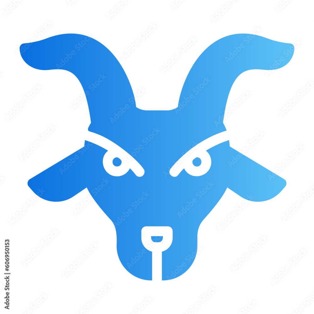 goat gradient icon