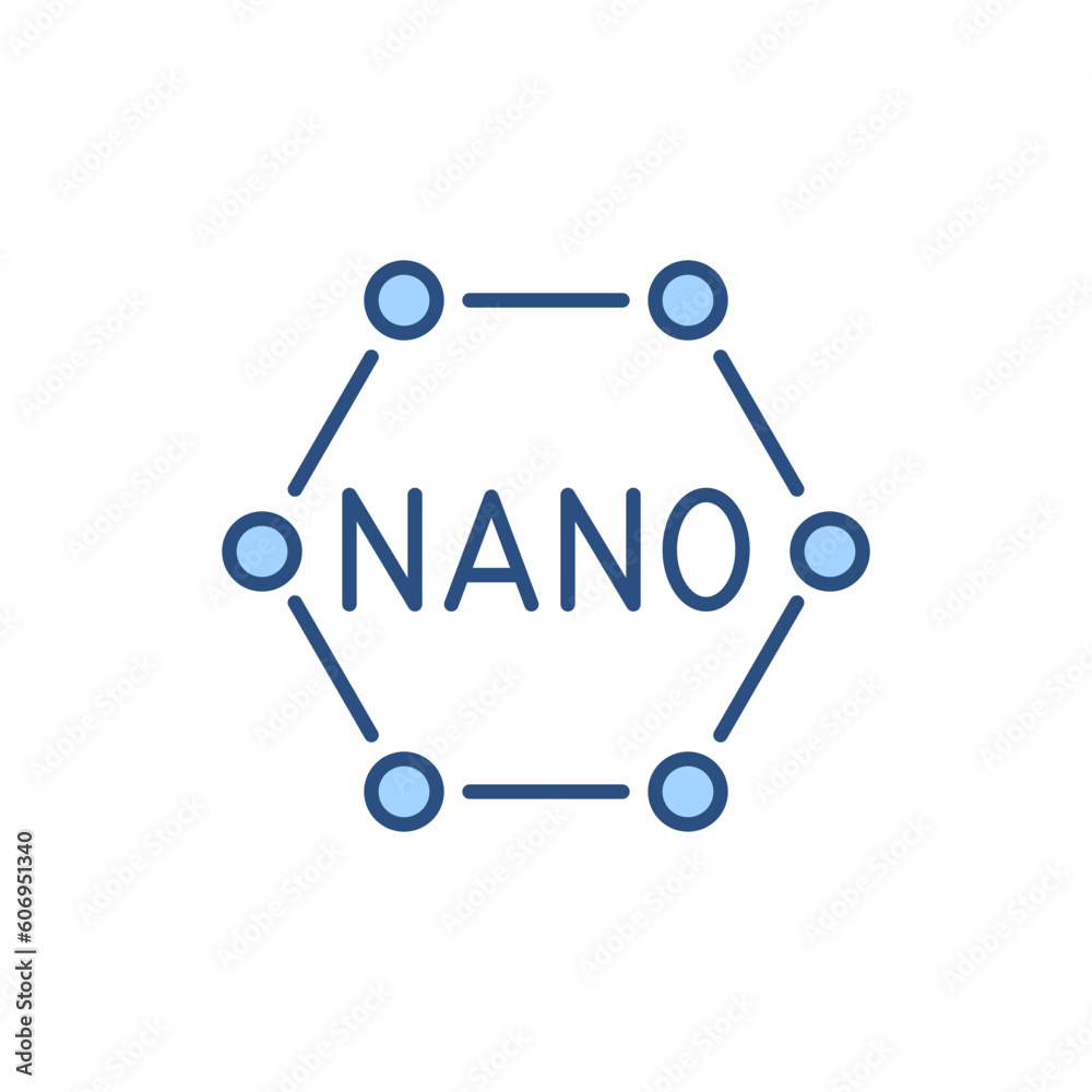 Nanotechnology related vector line icon. Isolated on white background. Vector illustration. Editable stroke Nanotechnology related vector line icon. Isolated on white background. Vector illustration. Editable stroke