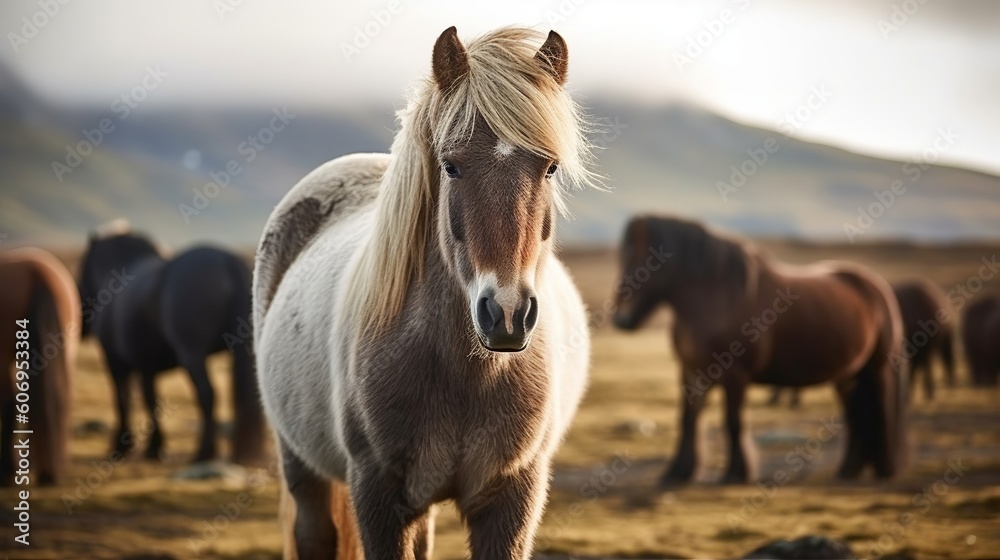 Φωτογραφία The Icelandic horse may be a breed of horse made in Iceland