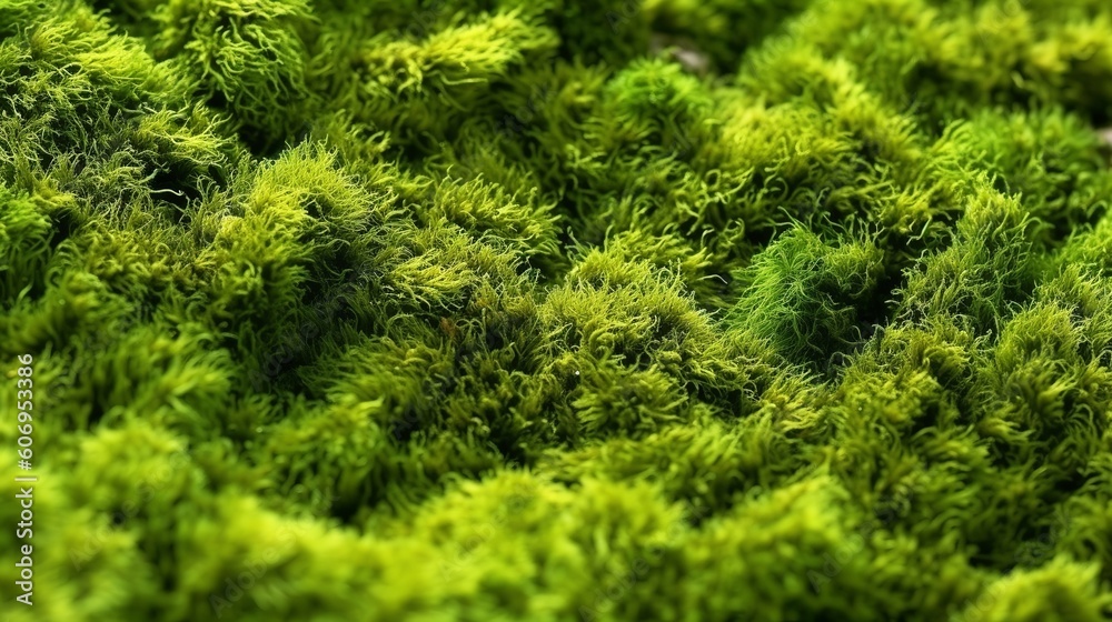 Close of common green greenery surface. Creative resource, AI Generated Close of common green greenery surface. Creative resource, AI Generated