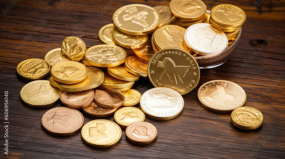 stack of pure 999 gold bullion coins
Made with the highest quality generative AI tools stack of pure 999 gold bullion coins
Made with the highest quality generative AI tools