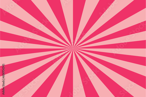 Pop art Pink comic book cartoon magazine cover. Vintage background for comic superhero text, speech bubble, message.EPS 10. Cute cartoon retro stripe