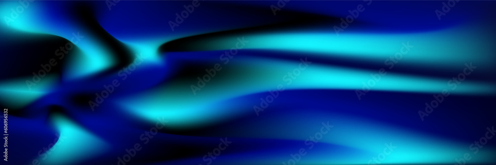 Abstract blue gradient creative banner. Blurred soft blend color gradation minimalist background Abstract blue gradient creative banner. Blurred soft blend color gradation minimalist background