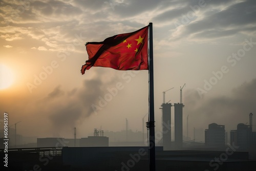 Large Chinese production and harmful emissions from it into the air, generative AI.