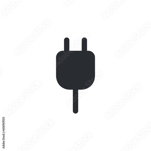 Vector black electricity icon set on white background,Lightning, Electric power vector logo design element. Energy and thunder electricity symbol concept. Lightning sign in circle.
