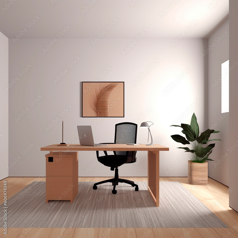 modern living room created with Generative Ai technology modern living room created with Generative Ai technology