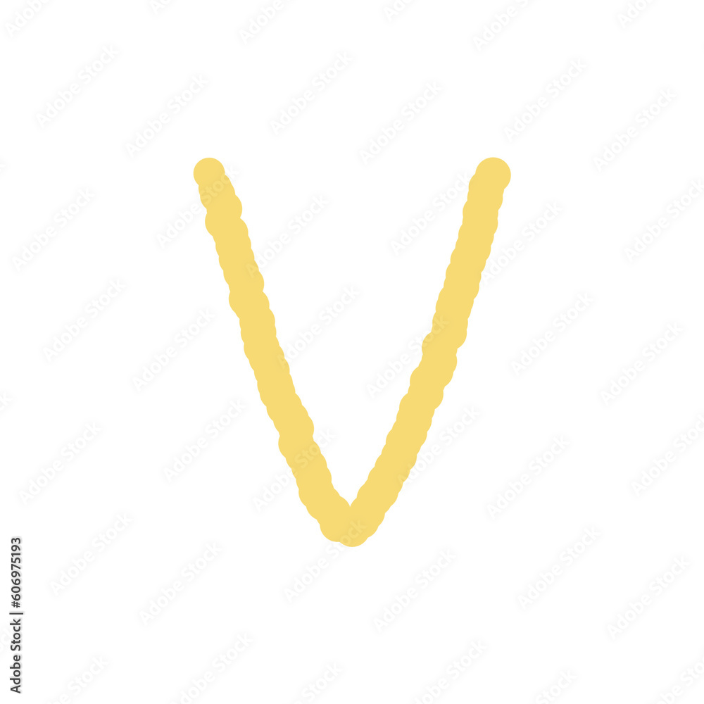 (uppercase) V (uppercase) V