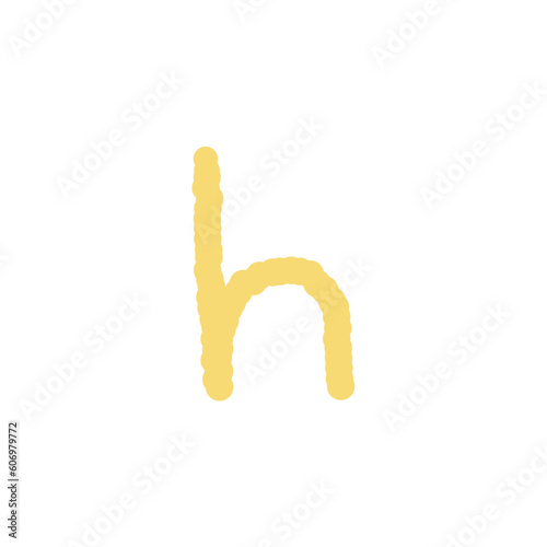 (lowercase) h