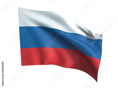 Wallpaper Mural Colorful Russia flag waving in the wind .Png transparency Torontodigital.ca