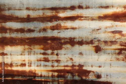 Rusty old galvanized sheet texture for background.